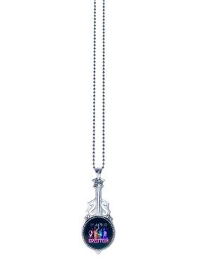 Led Zeppelin Classic Rock Guitar Pendant Necklace Robert Plant Jimmy Page LedZep